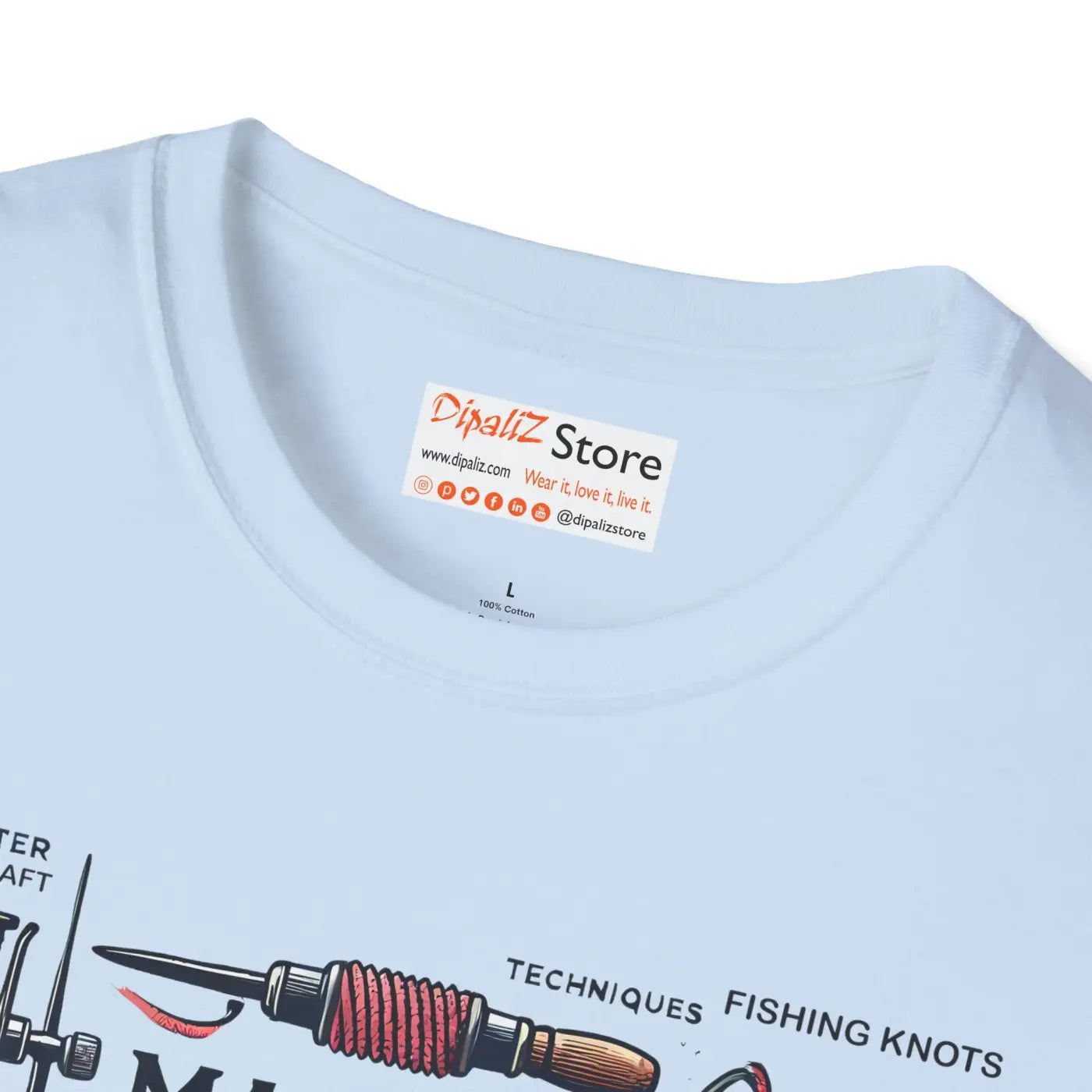 Unisex Softstyle Fishing Knots T-Shirt - Outdoor Comfort - DipaliZ