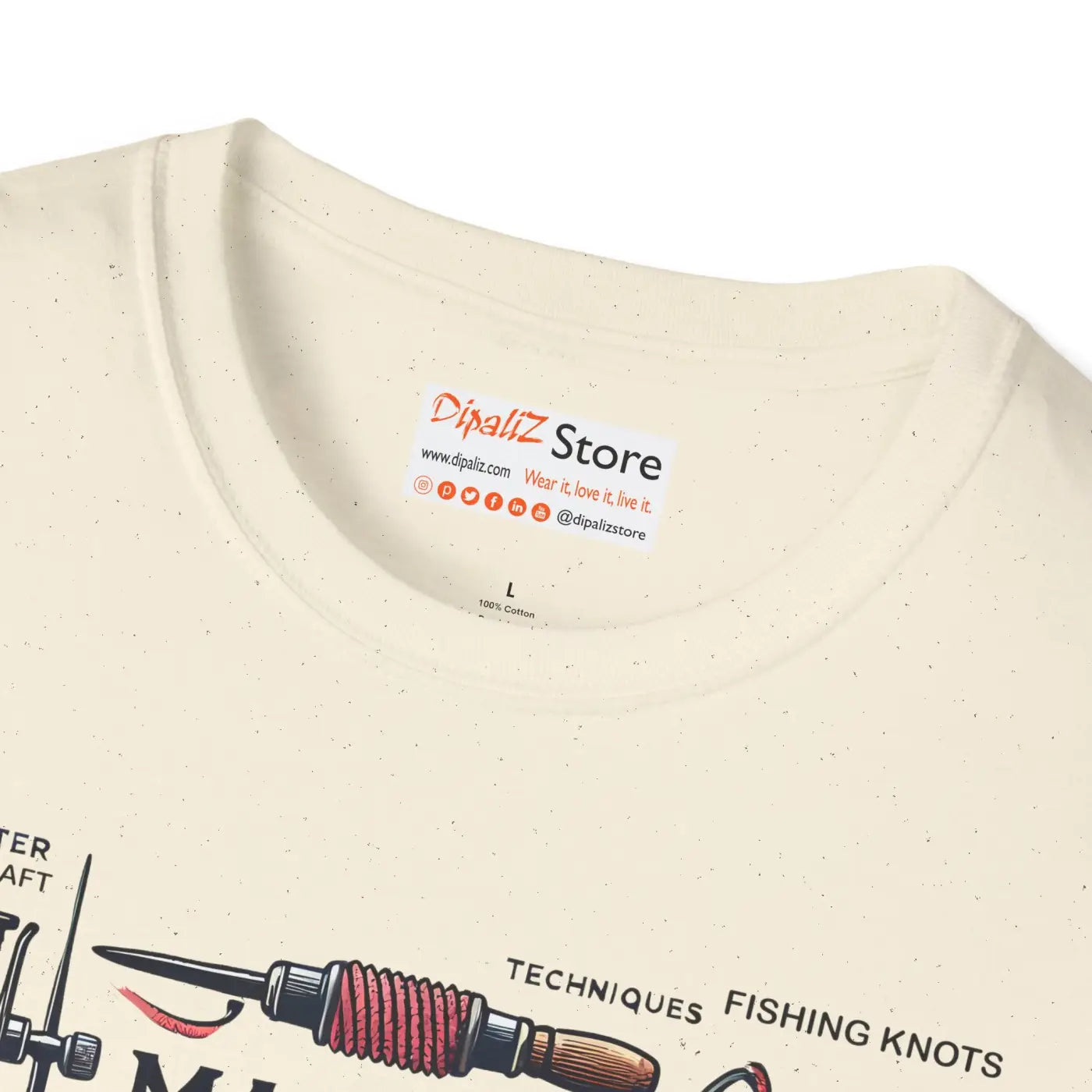 Unisex Softstyle Fishing Knots T-Shirt - Outdoor Comfort - DipaliZ