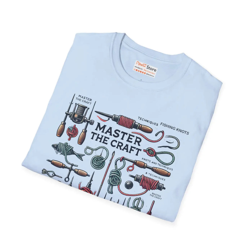 Unisex Softstyle Fishing Knots T-Shirt - Outdoor Comfort - DipaliZ