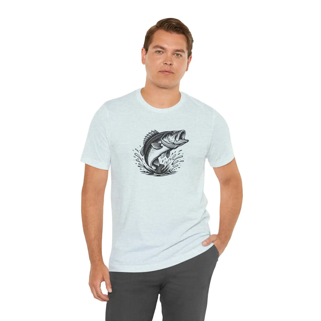 Premium Bass Fishing Shirt - Outdoor Adventure Apparel - DipaliZ