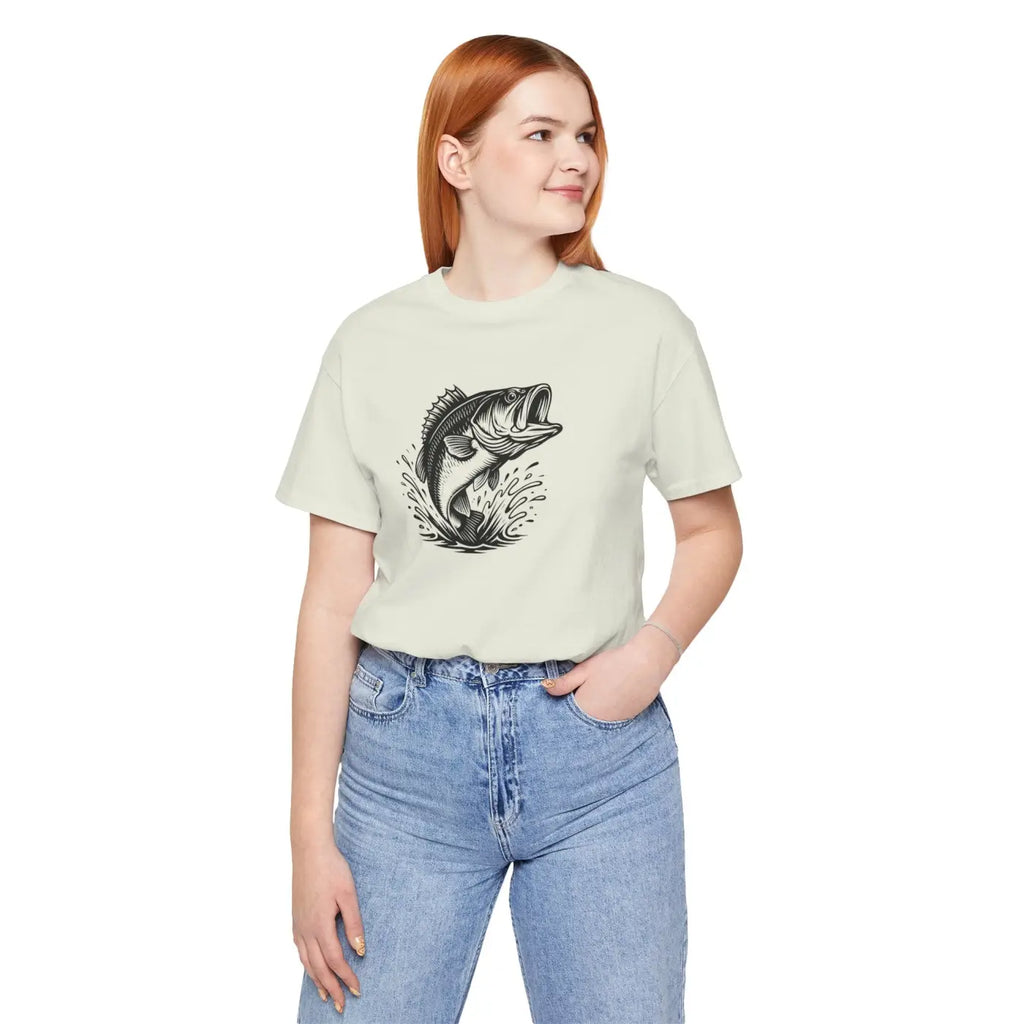 Premium Bass Fishing Shirt - Outdoor Adventure Apparel - DipaliZ