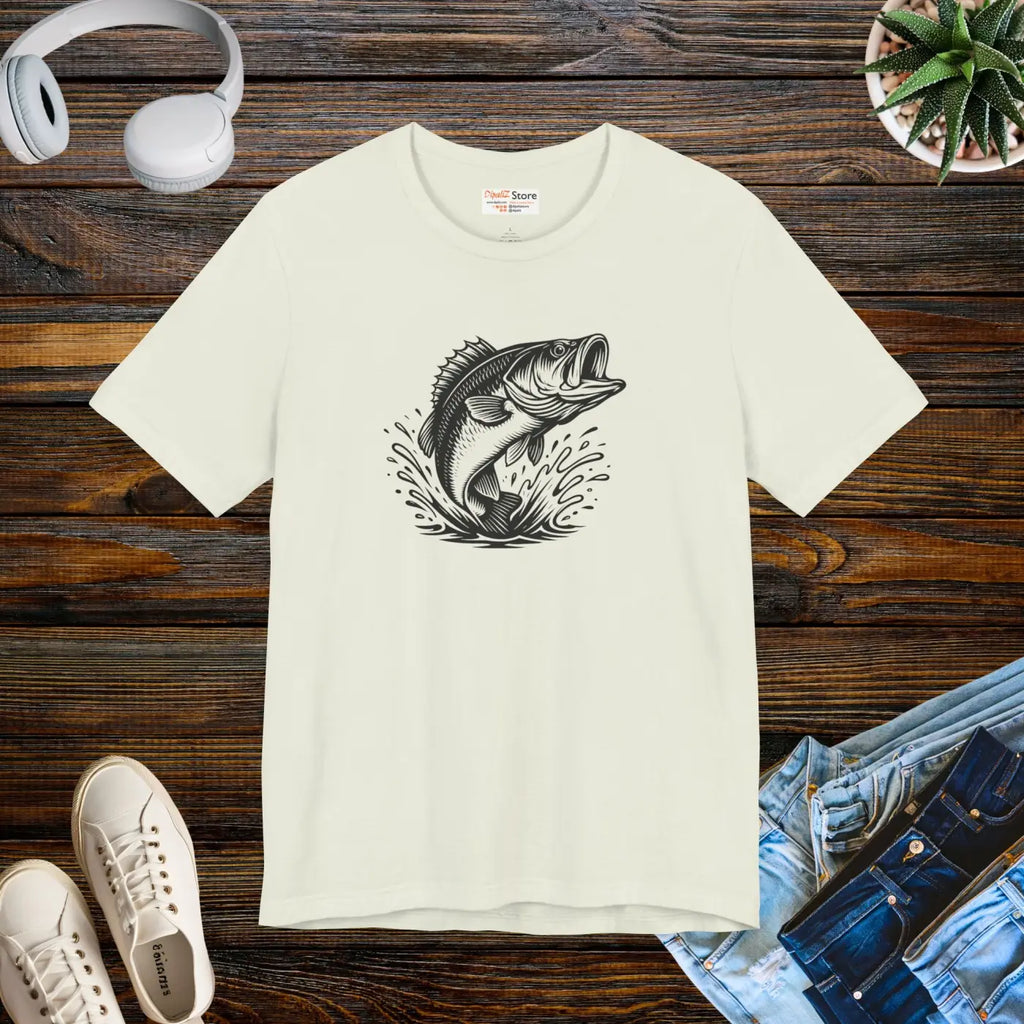 Premium Bass Fishing Shirt - Outdoor Adventure Apparel - DipaliZ