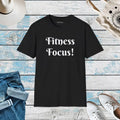 Fitness Focus Cotton Tee - Ultimate Comfort Active Wear - DipaliZ