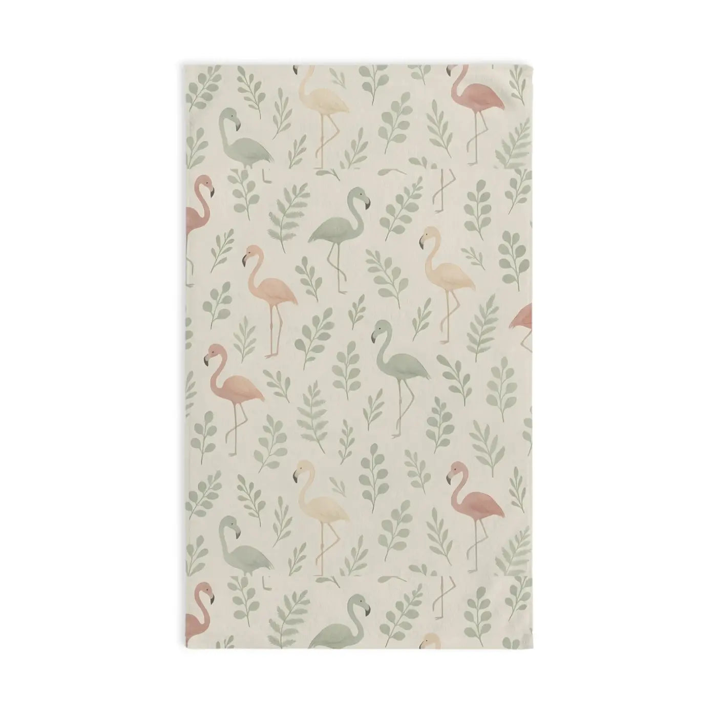 Premium Flamingo Hand Towel - Tropical Kitchen Decor - DipaliZ