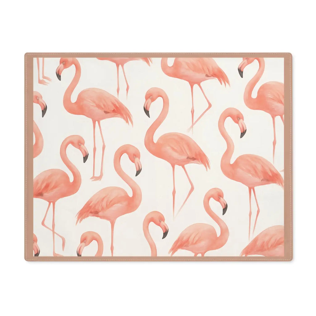 Flamingo Tropical Table Decor Placemat - Summer Dining Mat - DipaliZ