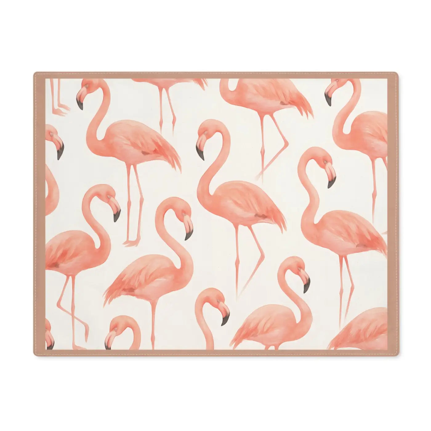 Flamingo Tropical Table Decor Placemat - Summer Dining Mat - DipaliZ