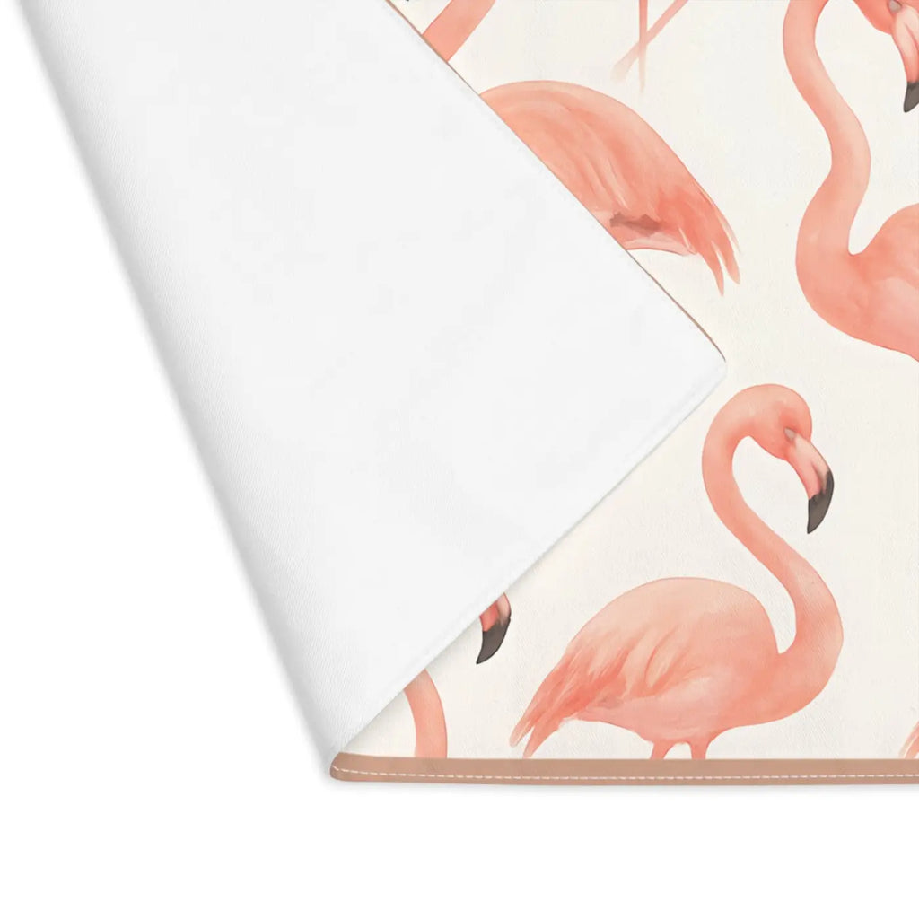 Flamingo Tropical Table Decor Placemat - Summer Dining Mat - DipaliZ