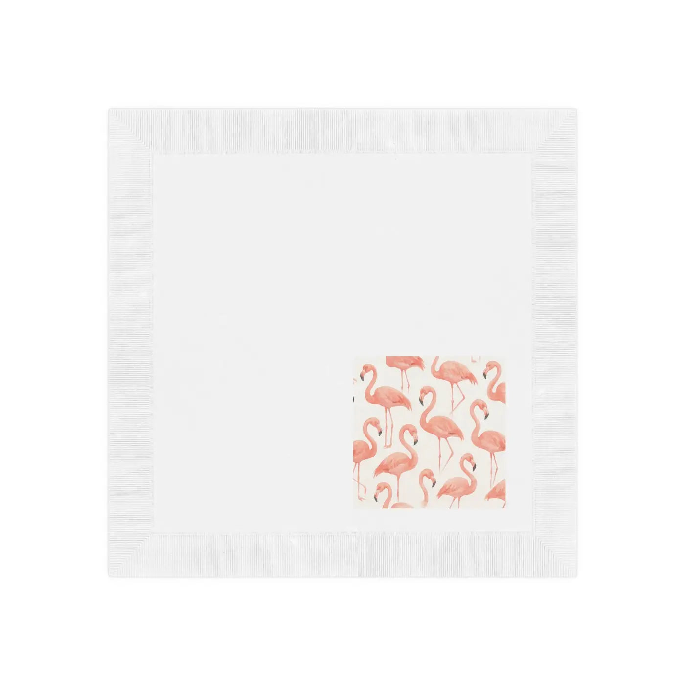 Premium Flamingo Print Cocktail Napkins - Summer Party Decor - DipaliZ