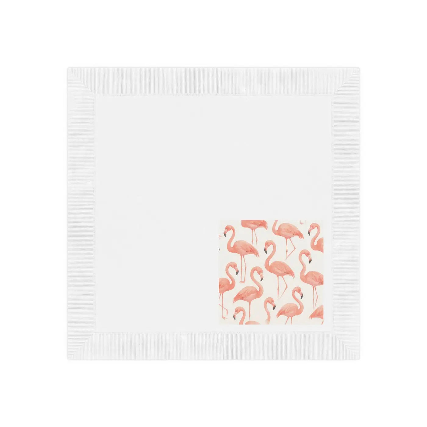 Premium Flamingo Print Cocktail Napkins - Summer Party Decor - DipaliZ