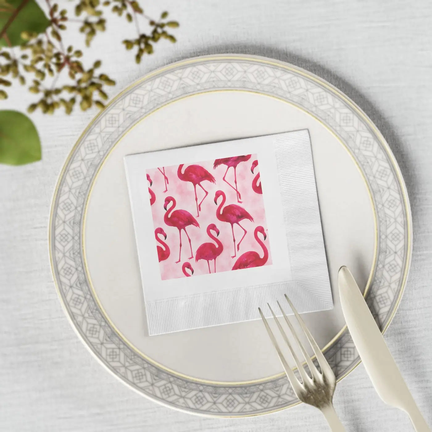 Tropical Wedding Premium Party Napkins - Summer Gatherings - DipaliZ
