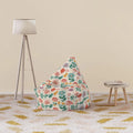 Floral Bean Bag Cover - Durable Polyester - DipaliZ
