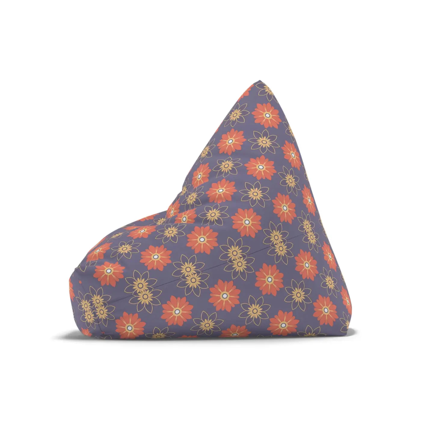 Premium Bean Bag Cozy Cover - Floral Polyester - DipaliZ
