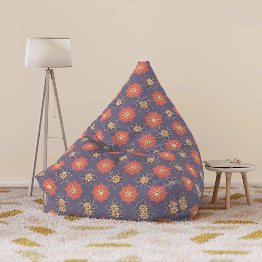 Premium Bean Bag Cozy Cover - Floral Polyester - DipaliZ