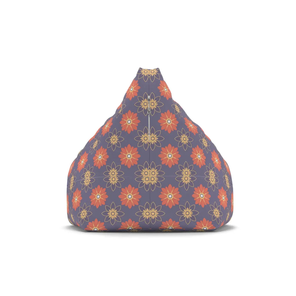 Premium Bean Bag Cozy Cover - Floral Polyester - DipaliZ