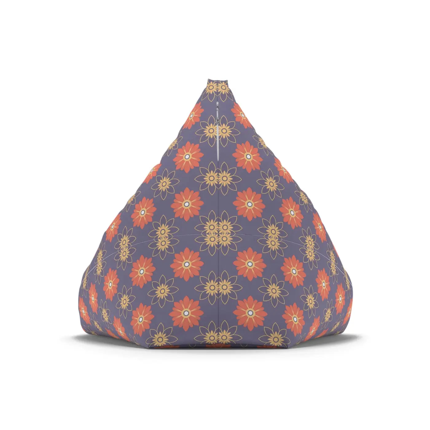 Premium Bean Bag Cozy Cover - Floral Polyester - DipaliZ