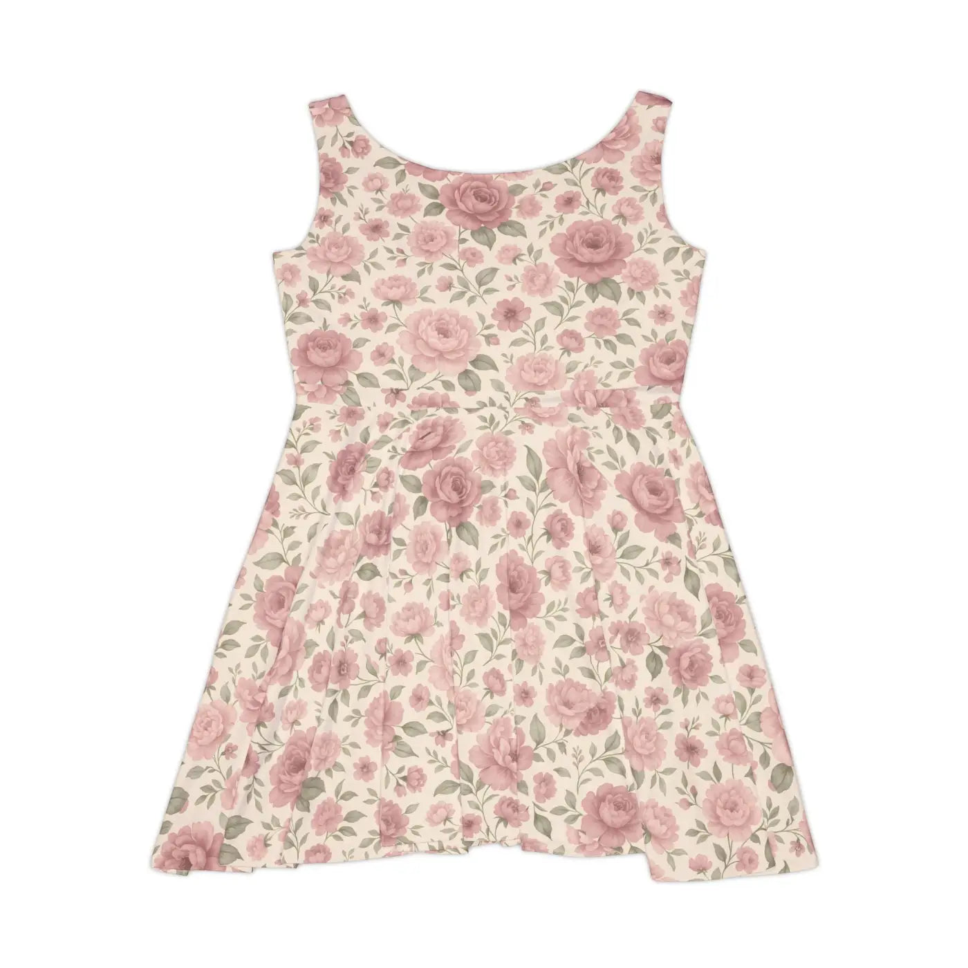 Premium Womens Skater Dress - Elegant Vintage Style - DipaliZ