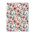 Cozy Floral Arctic Fleece Blanket - Ultra Soft Comfort - DipaliZ