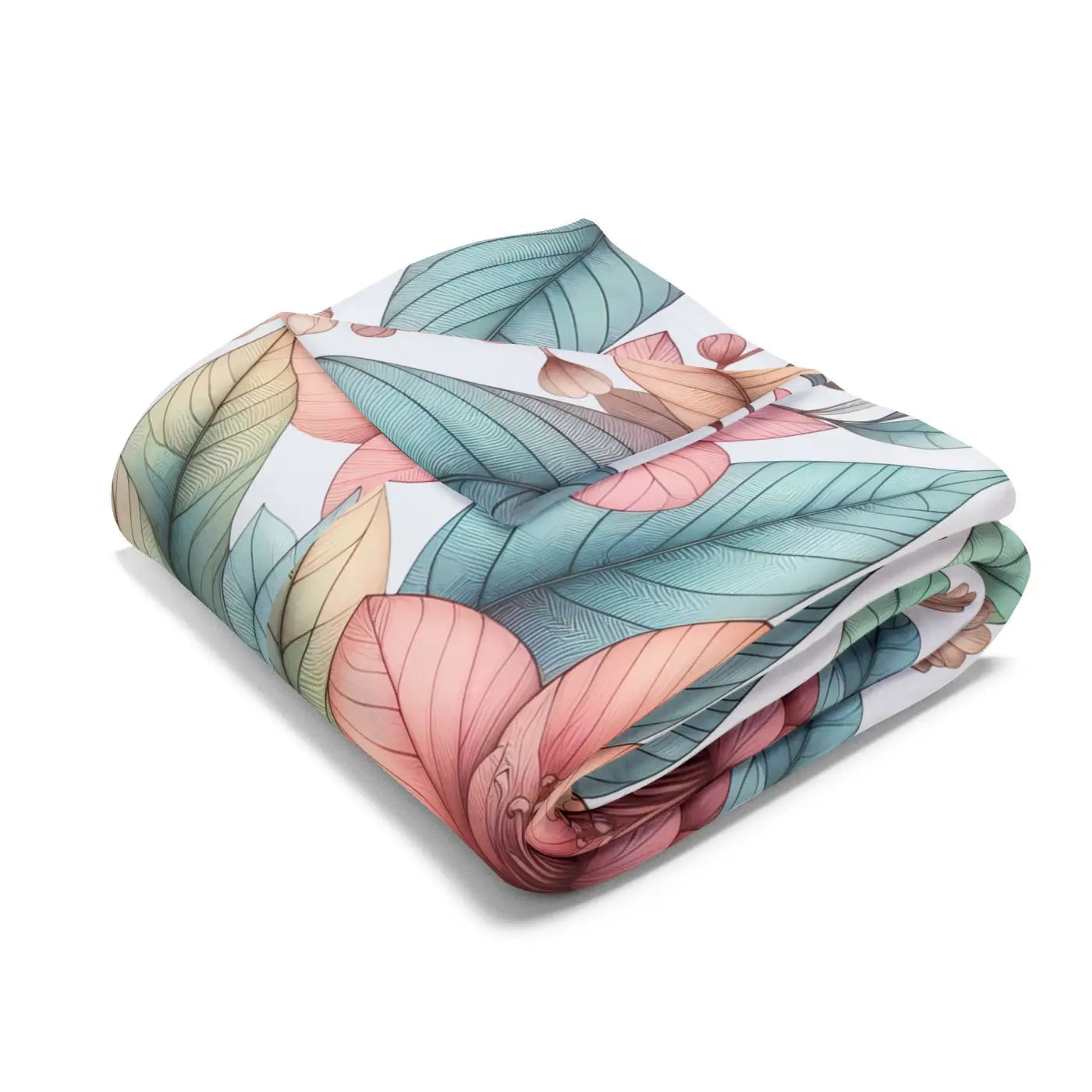 Cozy Floral Arctic Fleece Blanket - Ultra Soft Comfort - DipaliZ