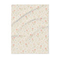 Premium Arctic Fleece Blanket - Floral Cozy Vibes - DipaliZ
