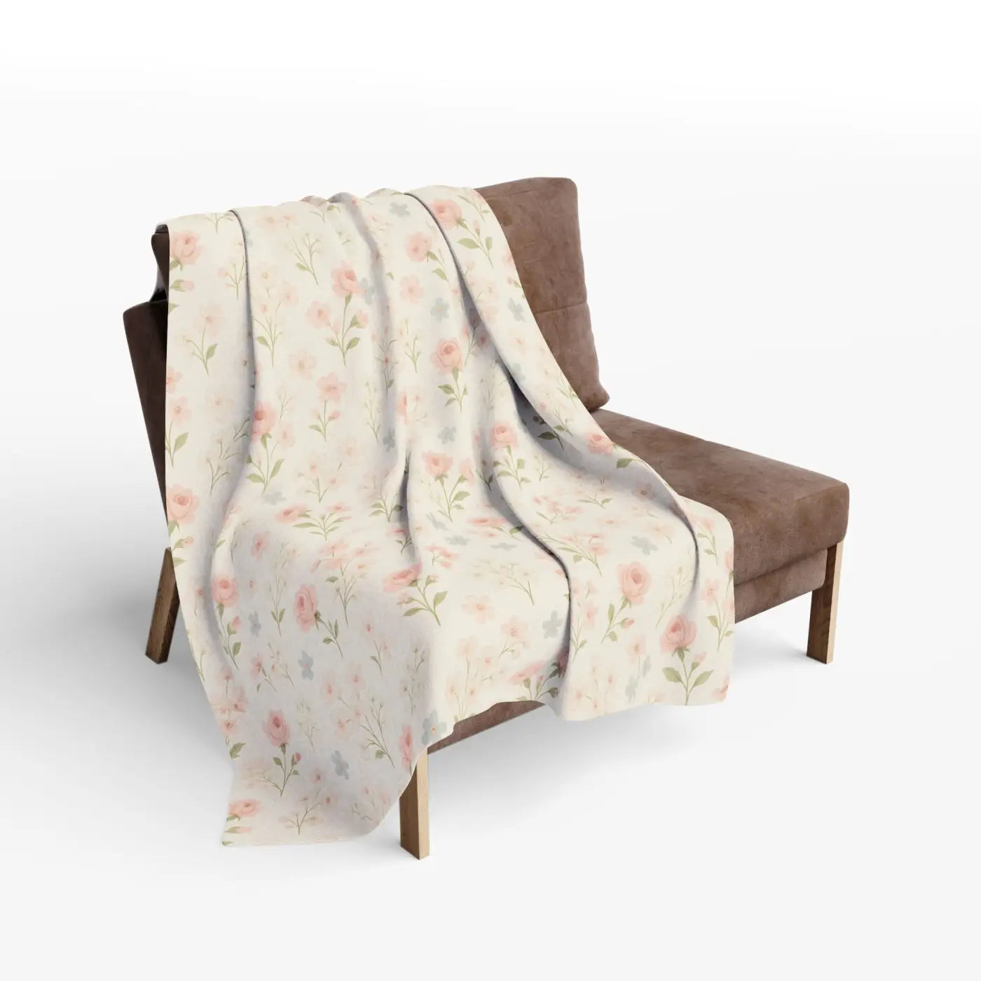 Premium Arctic Fleece Blanket - Floral Cozy Vibes - DipaliZ
