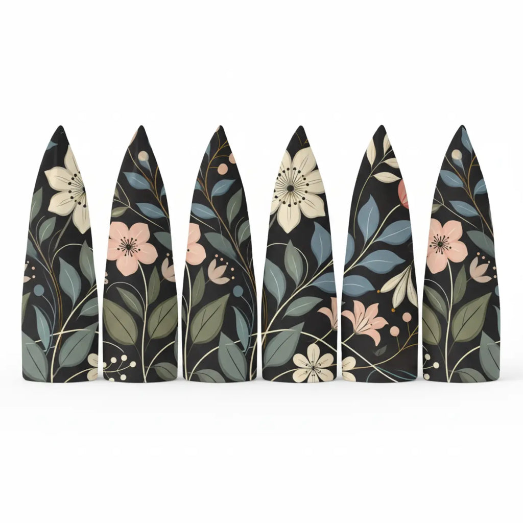 Floral Art Napkin Set, Elegant Table Decor, Kitchen Accessories, Perfect for Weddings, Parties, Home Decor, Gift Ideas