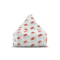 Cozy Floral Bean Bag Chair Cover - Ultra Soft Slipcover - DipaliZ
