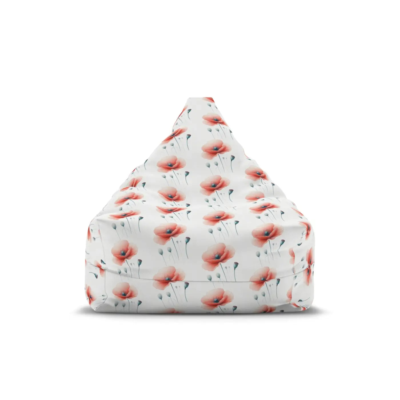 Cozy Floral Bean Bag Chair Cover - Ultra Soft Slipcover - DipaliZ