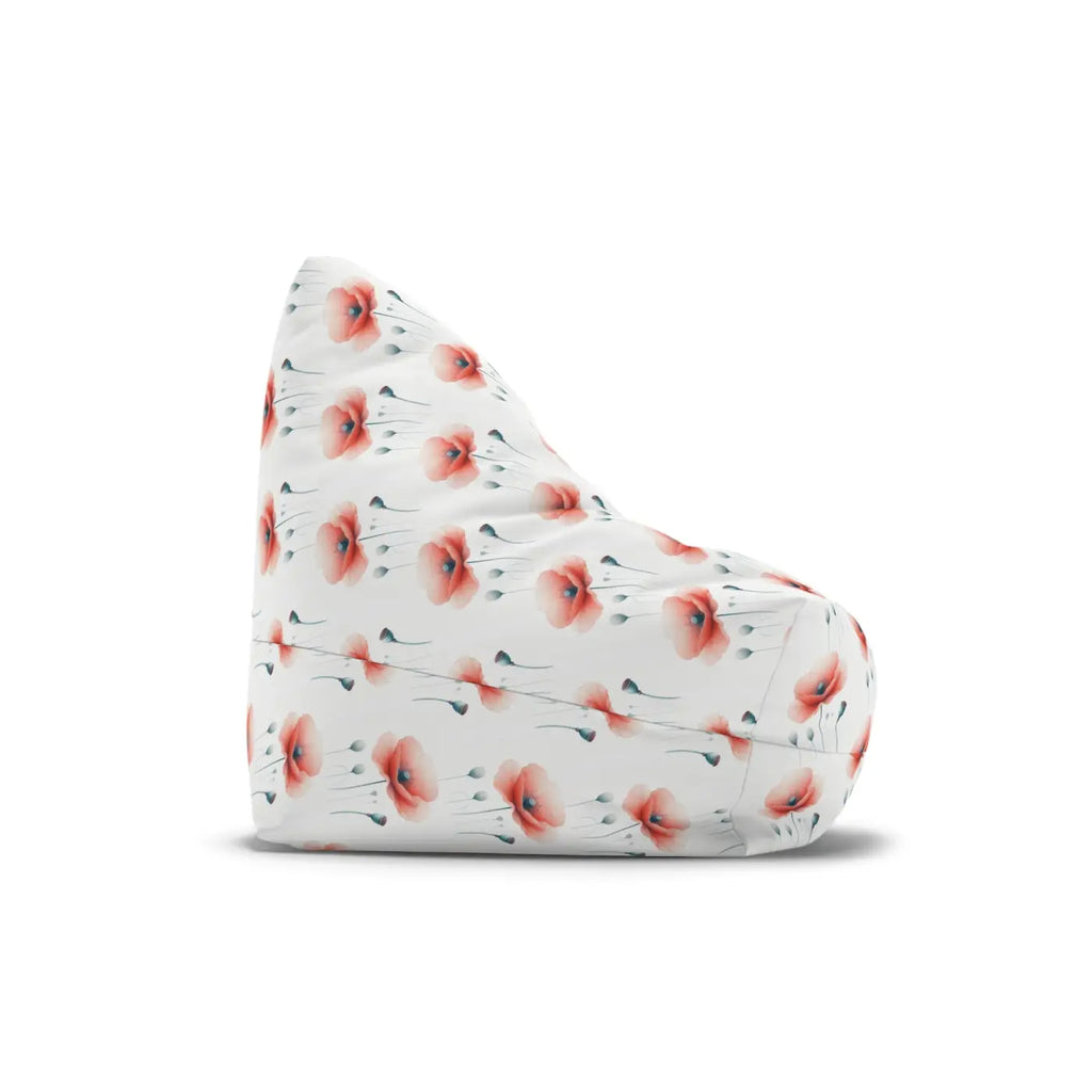 Cozy Floral Bean Bag Chair Cover - Ultra Soft Slipcover - DipaliZ