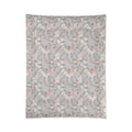 Cherry Blossom Comforter - Pink Floral Bedding - DipaliZ