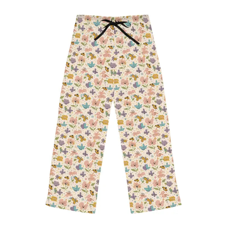 Butterfly Pajama Pants - Soft Polyester Loungewear - DipaliZ