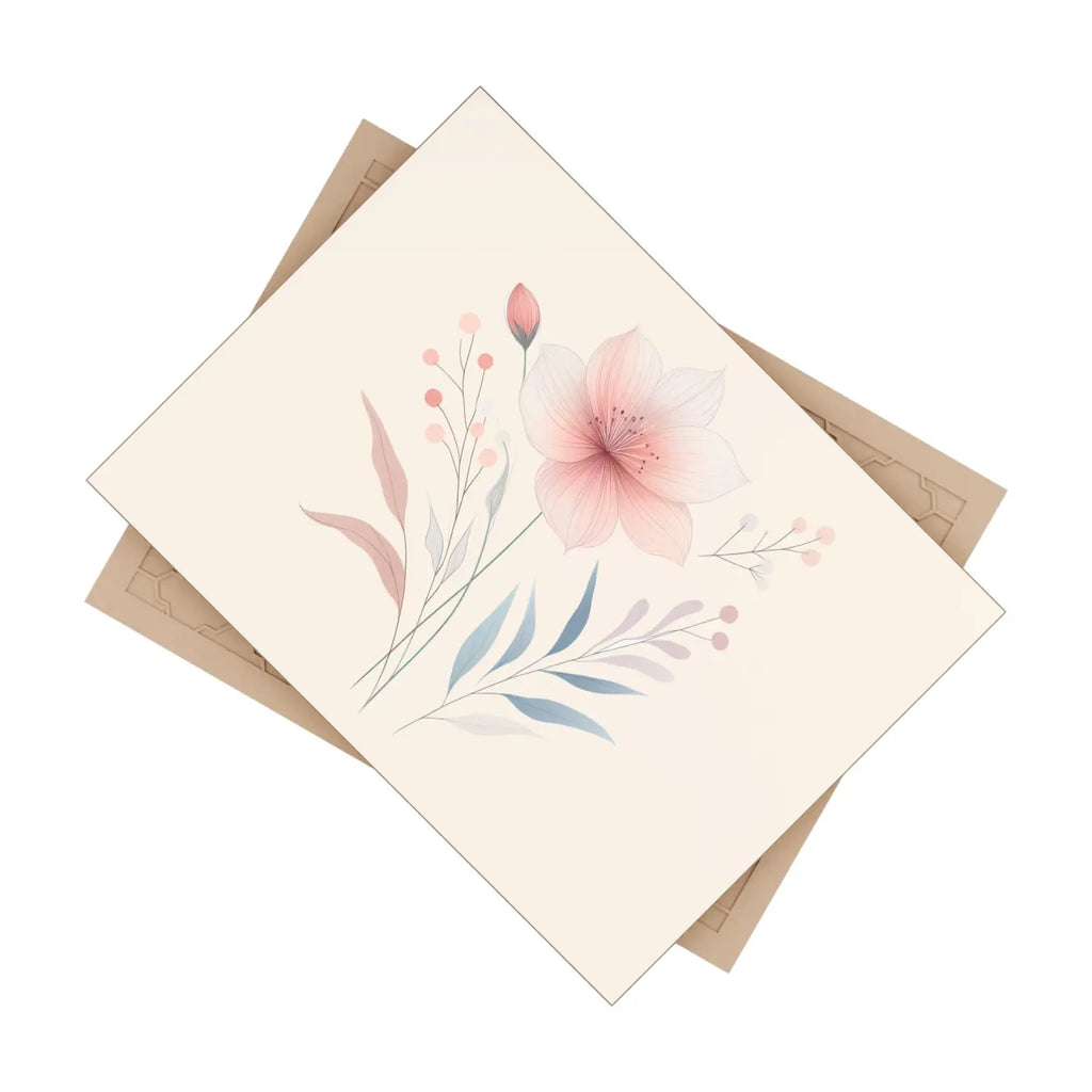 Floral Ceramic Photo Tile - Elegant Home Decor Wall Art - DipaliZ