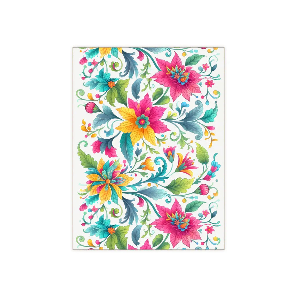 Vibrant Handcrafted Decor - Floral Ceramic Wall Art - DipaliZ