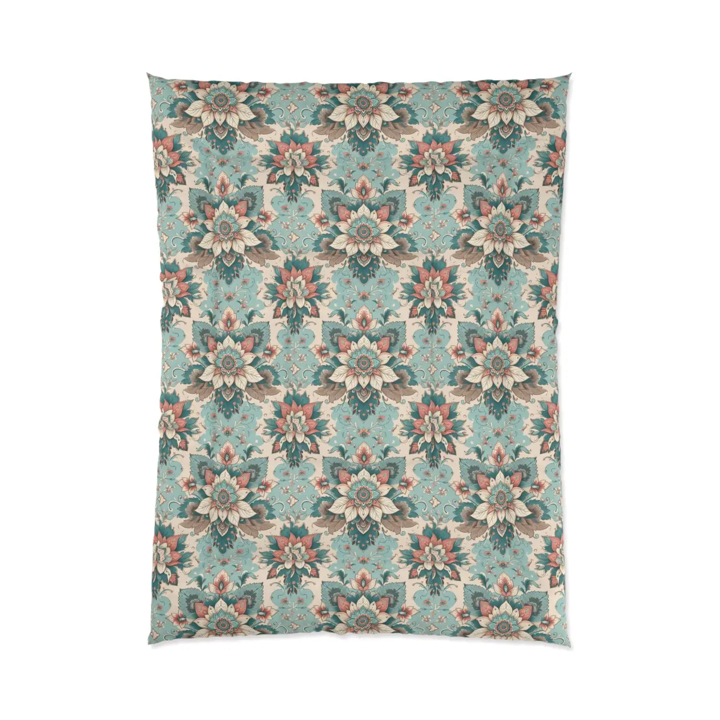Floral Comforter - Cozy Bedroom Decor and Elegant Bedding - DipaliZ