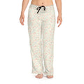Floral Confetti Pajama Pants - Cozy Cream Lounge - DipaliZ