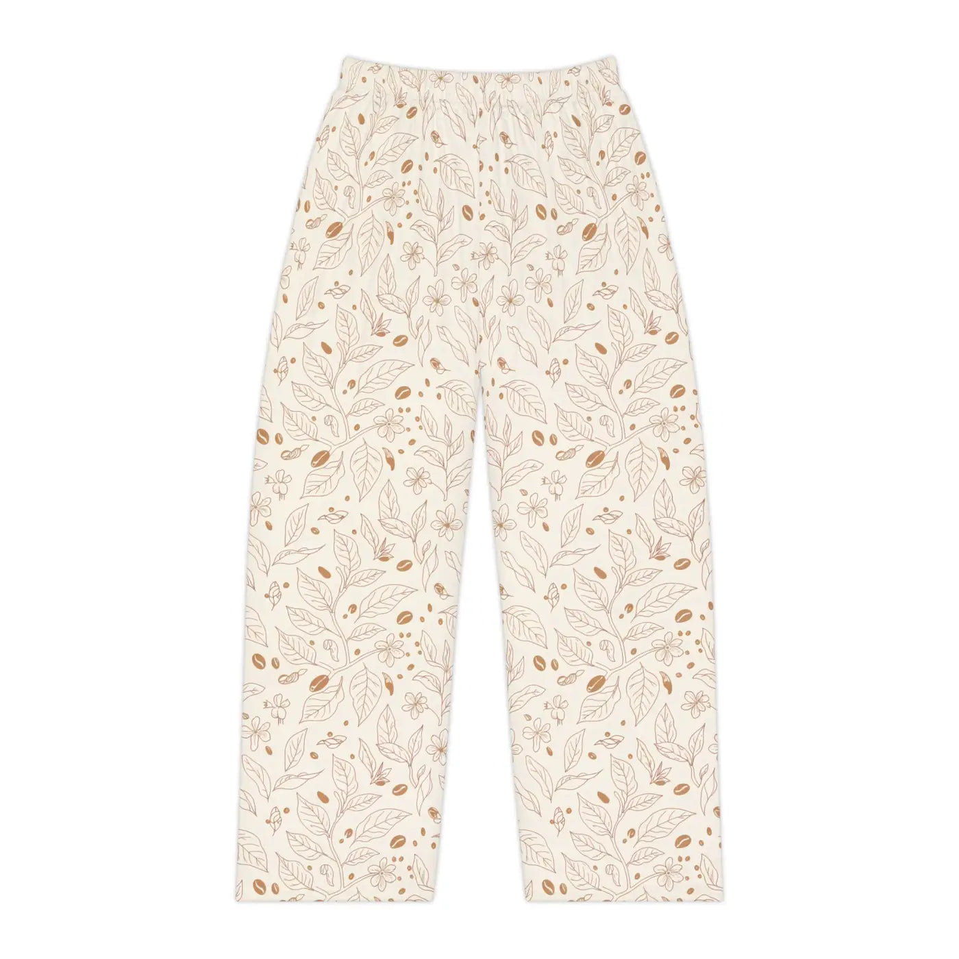 Cream Lounge Pajama Pants - Soft Comfort Loungewear - DipaliZ