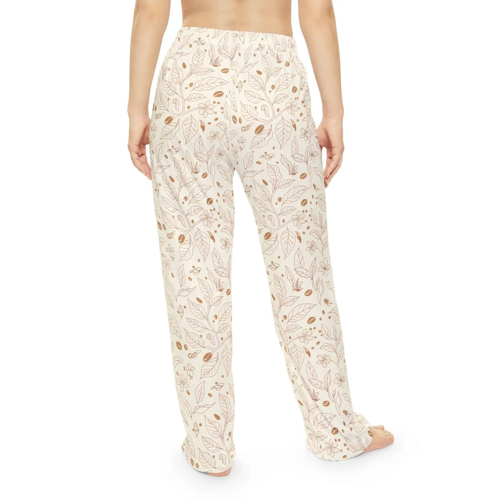 Cream Lounge Pajama Pants - Soft Comfort Loungewear - DipaliZ