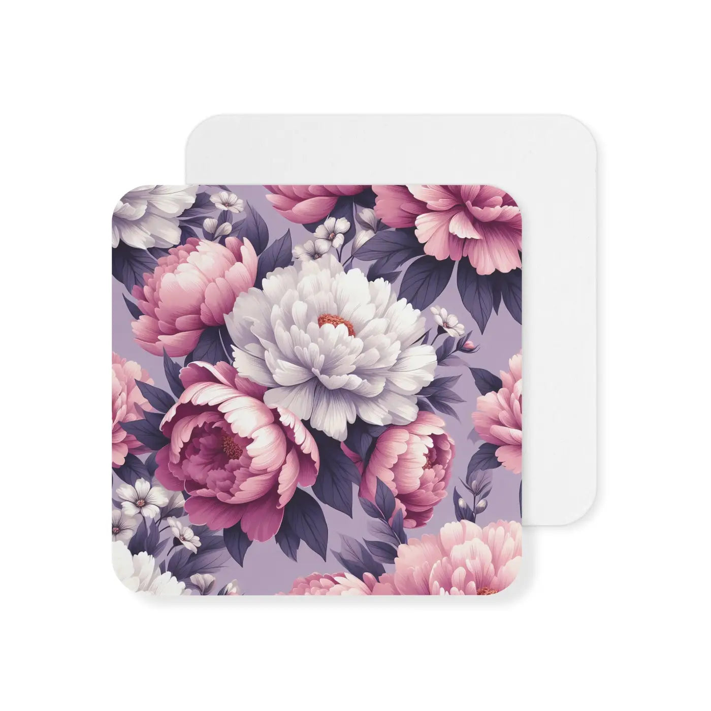 Stunning Floral Design Coasters - Elegant Home Decor - DipaliZ
