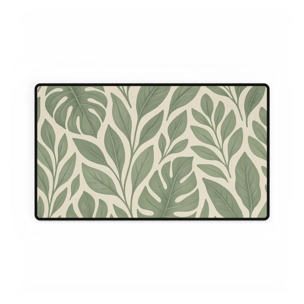 Leaves Desk Mat - Stylish Home Office Essential - DipaliZ