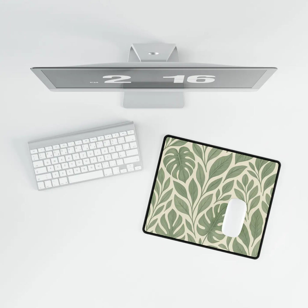 Leaves Desk Mat - Stylish Home Office Essential - DipaliZ