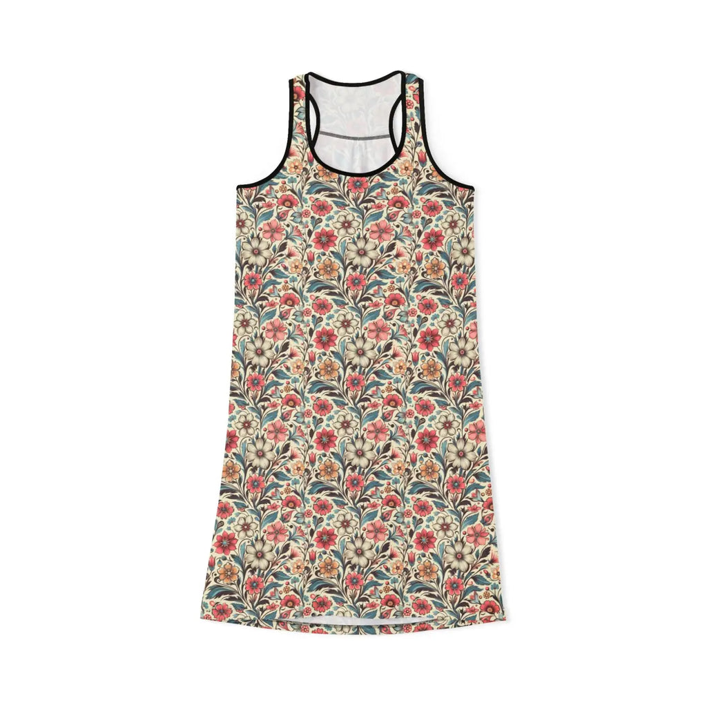 Floral Elegance Racerback Dress - Garden Parties - DipaliZ