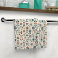 Floral Face Towel - Luxury Home Spa Gift - DipaliZ