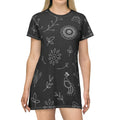 Floral Shirt Dress - Comfort Style Print - DipaliZ