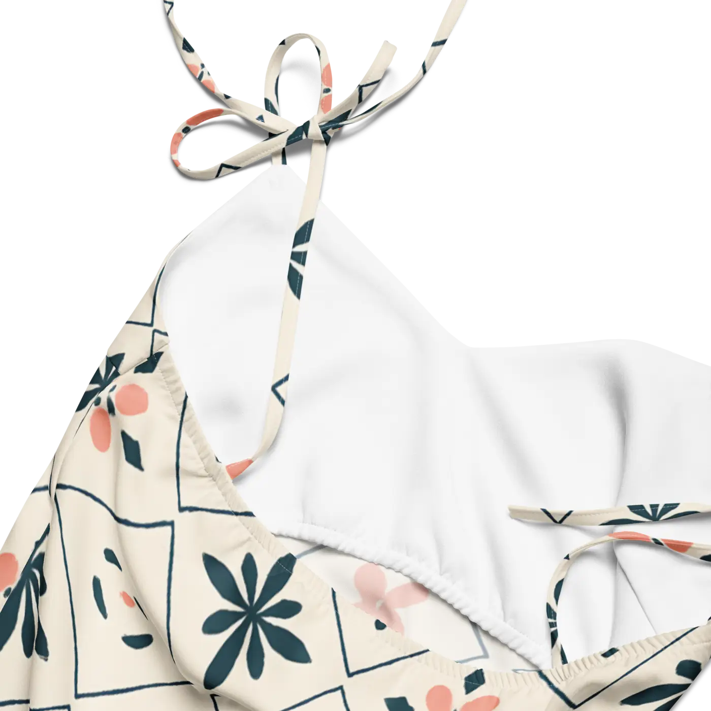 Garden Whirl Midi Dress - Built-In Bra Support - DipaliZ