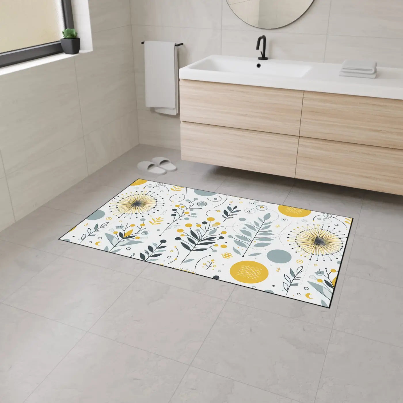 Vibrant Heavy Duty Floor Mat - Stylish Home Decor - DipaliZ
