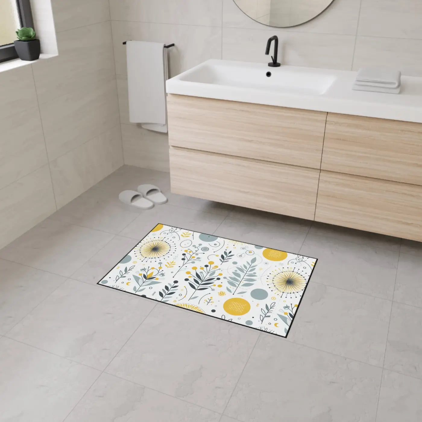 Vibrant Heavy Duty Floor Mat - Stylish Home Decor - DipaliZ