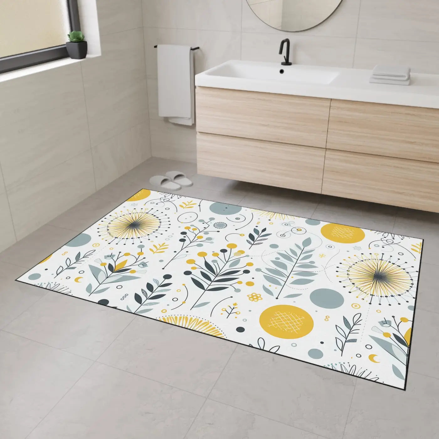 Vibrant Heavy Duty Floor Mat - Stylish Home Decor - DipaliZ