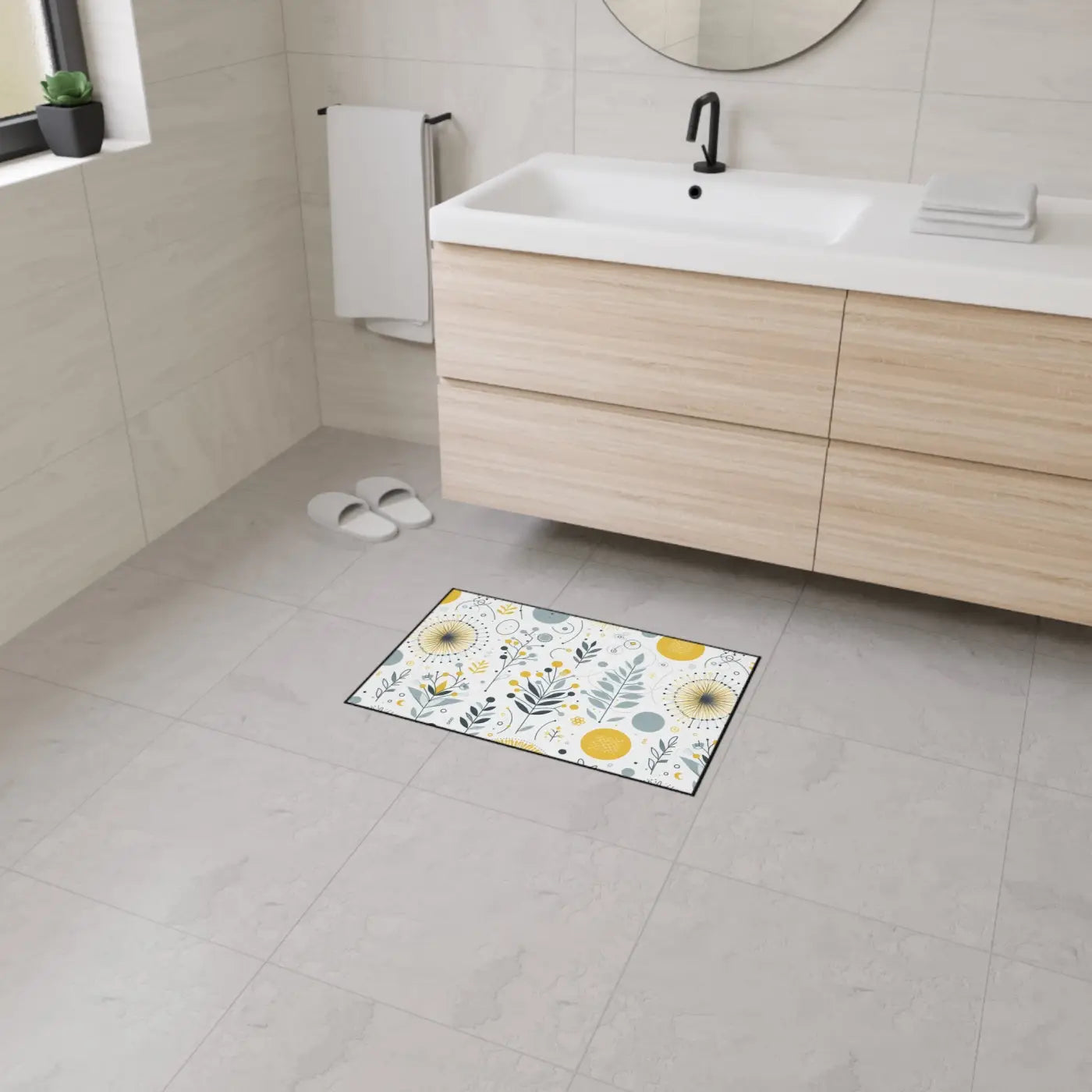 Vibrant Heavy Duty Floor Mat - Stylish Home Decor - DipaliZ