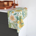 Vibrant Floral Hand Towel - Boho Kitchen Decor - DipaliZ