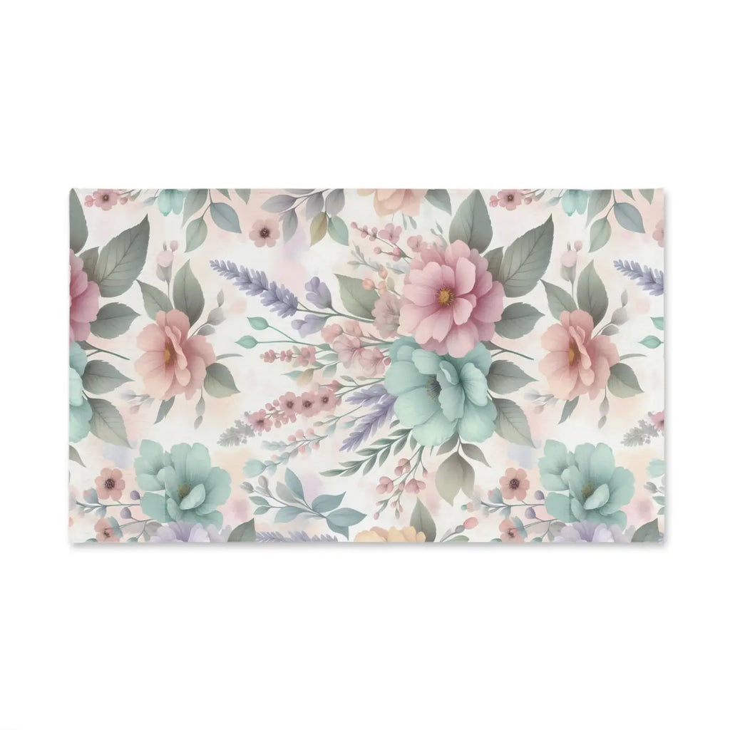 Vibrant Floral Hand Towel - Soft Lightweight Decor - DipaliZ