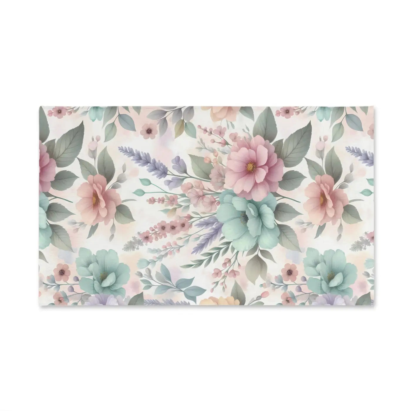 Vibrant Floral Hand Towel - Soft Lightweight Decor - DipaliZ